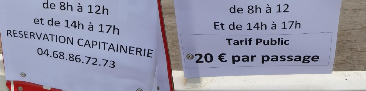 Lire la suite à propos de l’article RACKET à la cale de mise à l\&rsquo;eau de Canet-en-Roussillon devenue payante depuis le 17 juin 20€ le passage !