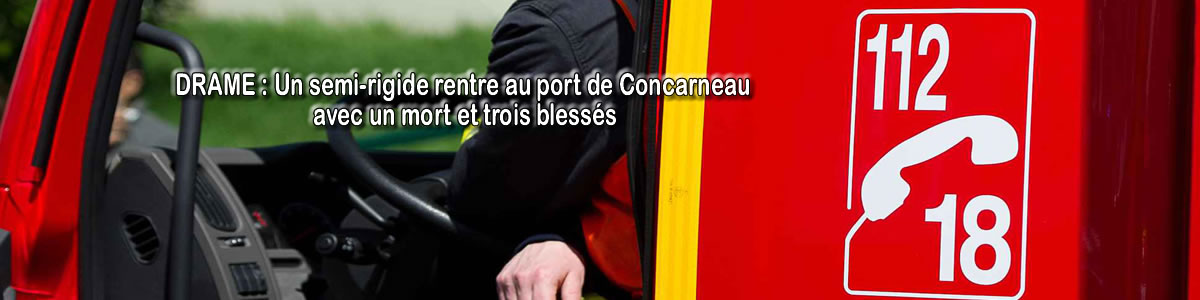 Lire la suite à propos de l’article DRAME : Un semi-rigide rentre au port de Concarneau avec un mort et trois blessés